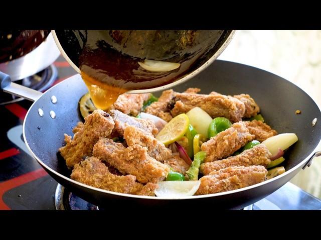 How to Make Delicious Lemon Fried Ribs | Cantonese Recipe