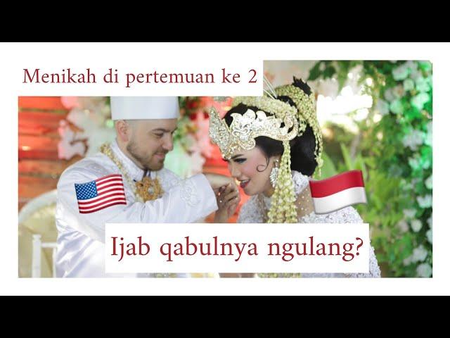 ALHAMDULILLAH! INDONESIAN AND AMERICAN GET MARRIED LEGAL IN BALI | Mixed Married | LDR Couple