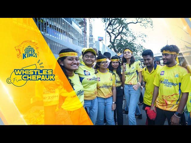 Whistles from Chepauk - CSK v RCB | IPL 2024