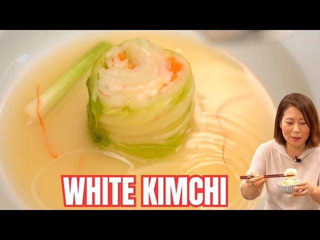 You can LITERALLY eat this ALL DAY! White KIMCHI: TRADITIONAL & VEGAN KIMCHI Recipes [백김치]