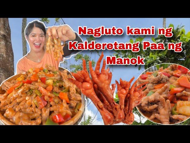 Ang bagong Endorsement ni Ka Mangyan | Nagluto kami Ng Kalderetang Paa ng Manok