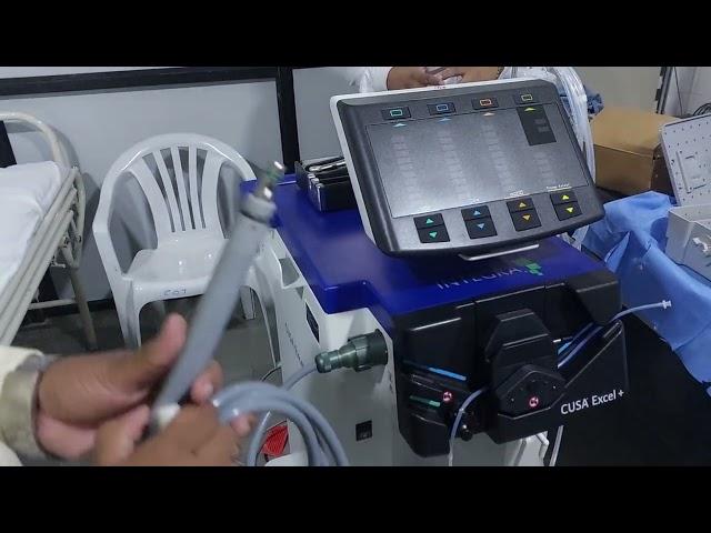 Basic application training of CUSA machine