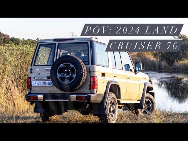 POV: 2024 Toyota Land Cruiser 76