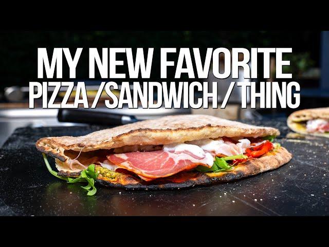 MY NEW FAVORITE PIZZA / SANDWICH / THING... | SAM THE COOKING GUY