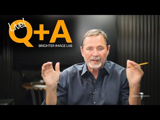 Your Brighter Image Lab Questions Answered! Live Q+A with Bil!