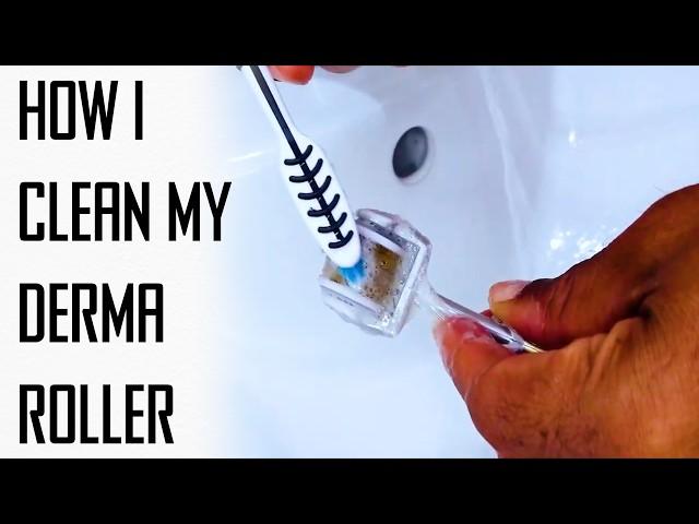 Prevent Infection - Disinfecting My Derma Roller - How to Clean Derma Roller