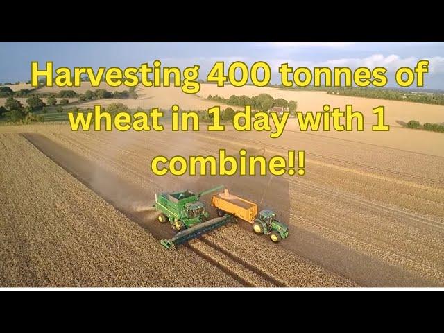 Harvest 2024! Episode #8 Harvesting 400 tonne of wheat in 1 day!