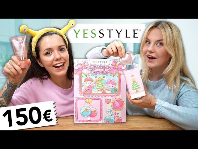 Wir streiten um die Produkte vom YesStyle Adventskalender 2024! (K-Beauty)