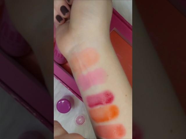 Milk Makeup Cooling Water Jelly Tint Swatches #coolingwaterjellytint #milkmakeup #blush