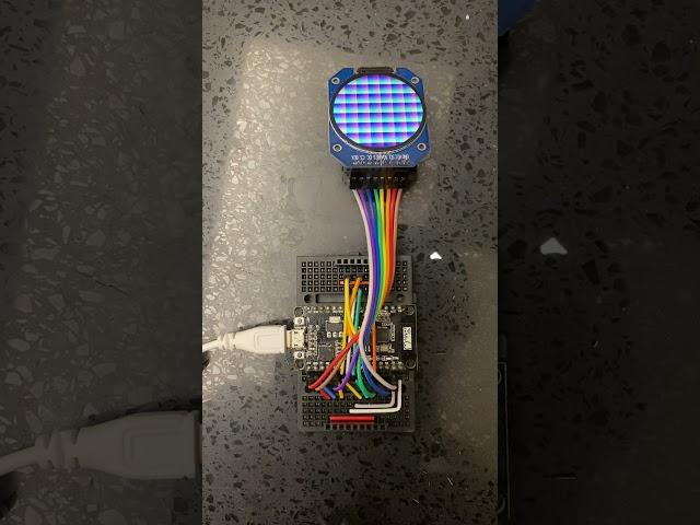 Arduino_GFX GC9A01 with ESP8266