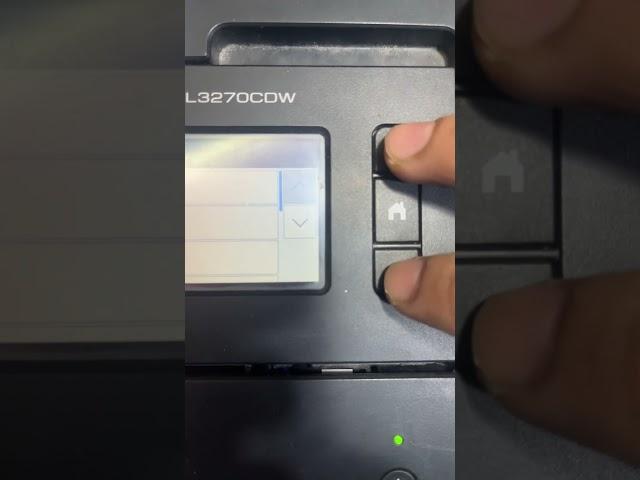 How to program ink and dram to reboot replac brother 3270​ #shorts