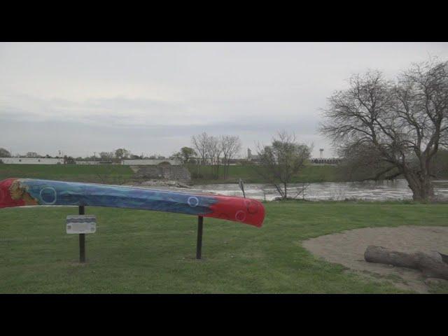 Vandals damage historic signs at Belmont Beach