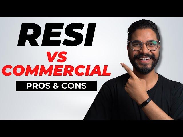 Residential vs Commercial Property Investing | Pros & Cons (Will Surprise You!)