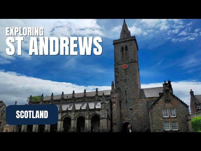 Exploring St Andrews | Scotland's Oldest University Town | Let's Walk!