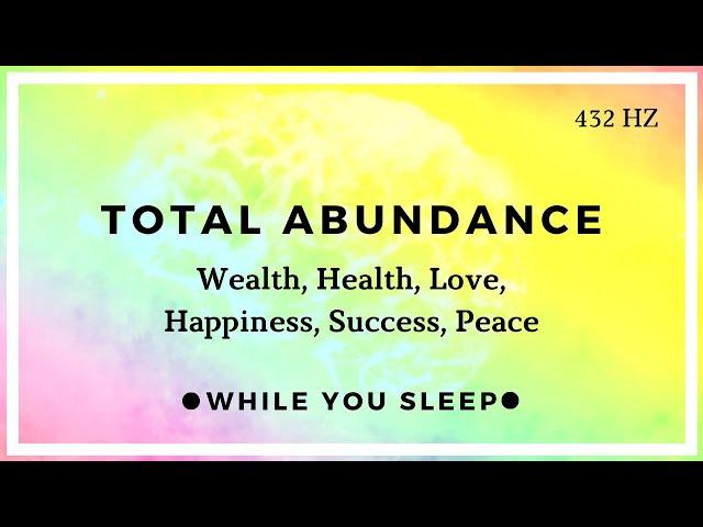 Abundance Affirmations - Reprogram Your Mind (While You Sleep)