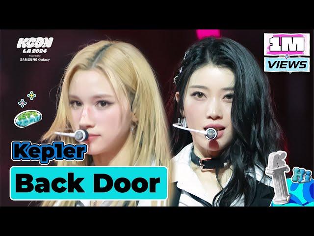 [KCON LA 2024] Kep1er - Back Door (원곡:Stray Kids) | Mnet 240813 방송