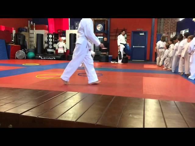 Little Lianna - Karate class