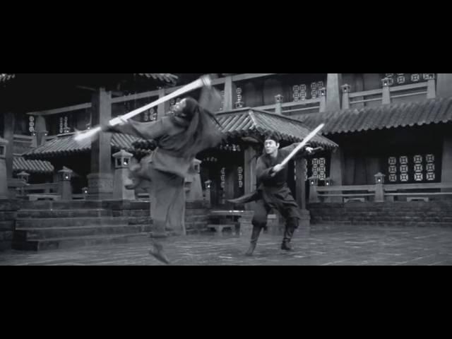 Hero 2004 Jet Li vs  Donnie Yen Chess Courtyard fight