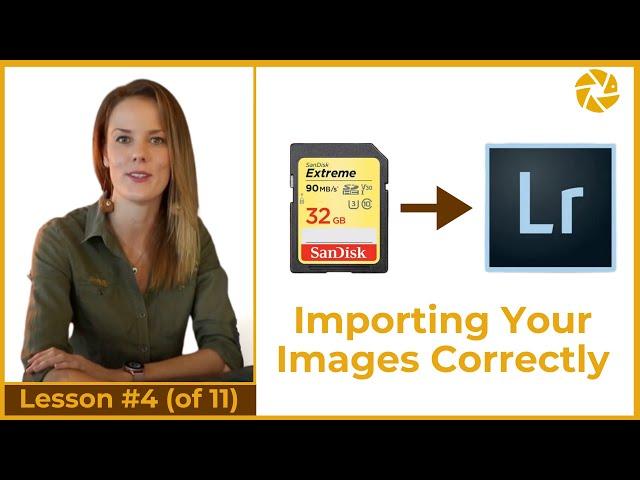 The BEST WAY to IMPORT to Lightroom from a Memory Card.