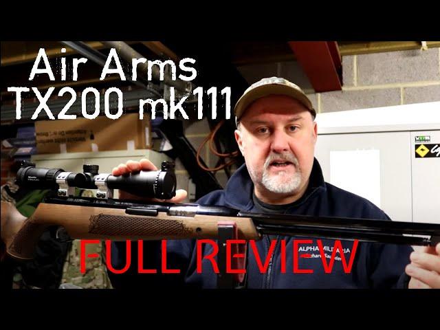 Air Arms TX200 mklll - Full Review and Practice Shooting