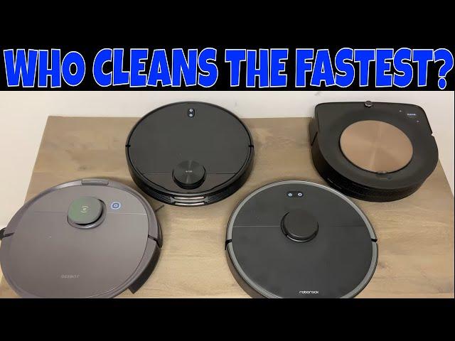 4 Way BATTLE Who Cleans The FASTEST & Gets The Most Dirt? Roomba S9+ Roborock S4 MAX Deebot T8+ WYZE