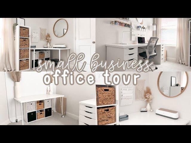 Small Business Office Tour | Decor and Storage Ideas 