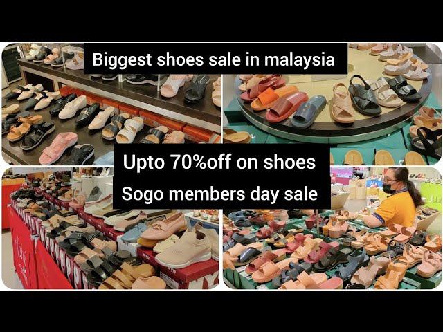 Upto 70% discount on your favourite brand shoes | Sogo members day sale malaysia 2014