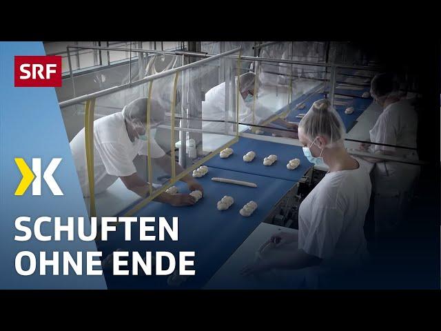 Coop-Grossbäckerei bringt Mitarbeitende ans Limit | Reportage 2022 | Kassensturz | SRF