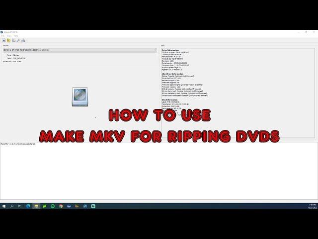 A QUICK HOW TO USE MAKE MKV + HANDBRAKE FOR RIPPING DVD/BLU RAYS