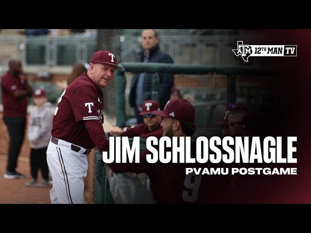 PVAMU Postgame: Jim Schlossnagle