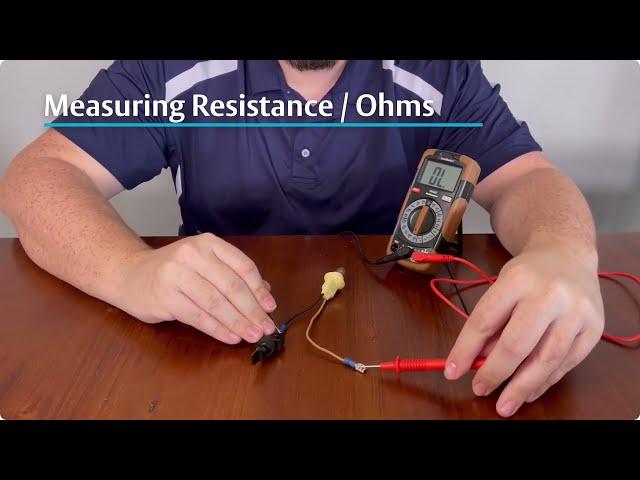 Measuring Resistance with a Digital Multimeter