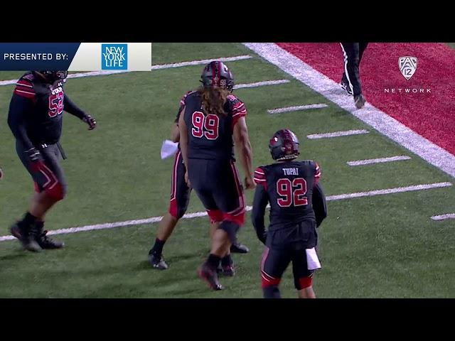 Utes' lineman Leki Fotu collects Pac-12 Defensive Lineman Player of the Week honors