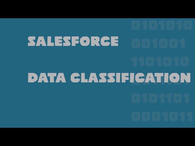 Salesforce Data Classification