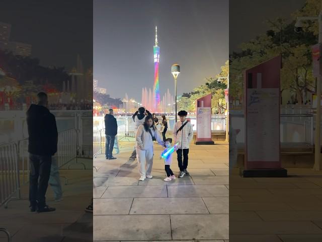 MAIN DI CANTON TOWER #music #song #cantontower #guangzhou #chinatrip #youtubeshort #shorts