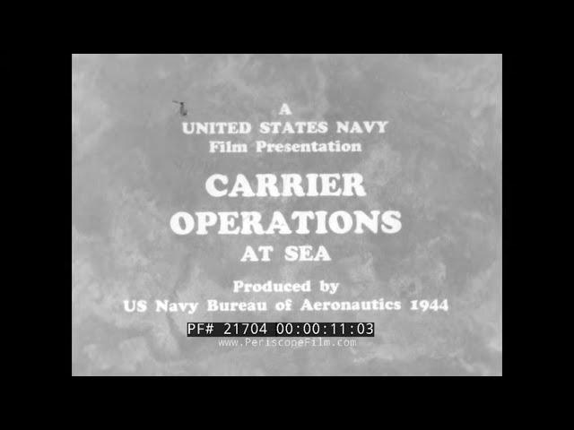 CARRIER OPERATIONS AT SEA 1944   ESSEX CLASS AIRCRAFT CARRIER  TBM AVENGER HELLCAT  HELLDIVER  21704