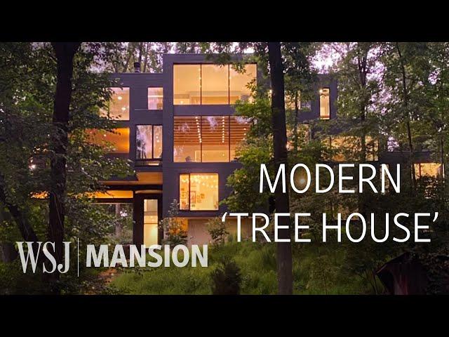 Tour a $2.8 Million 'Tree House' Hidden in the Woods | WSJ Mansion