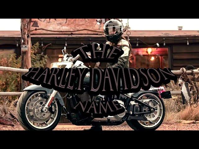 The Harley-Davidson Name