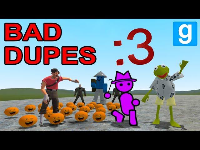 MY SISTER AND I SPAWN THE WORST DUPES! - Garry's mod Sandbox