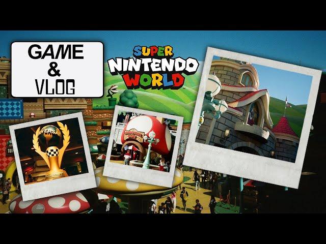 A Day at Super Nintendo World - Universal Studios Hollywood | Game & Vlog