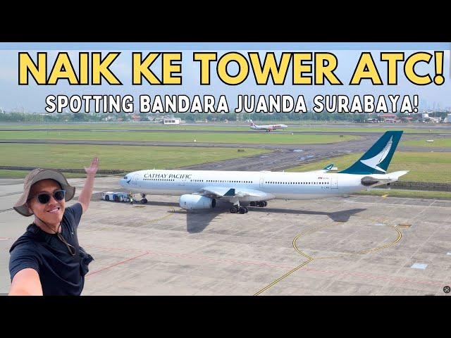 SPOTTING DARI APRON DAN TOWER DI BANDARA JUANDA SURABAYA! MAIN KE MUSEUM PUSPENERBAL TNI AL JUANDA!