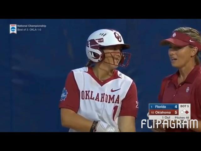 2017 WCWS Softball Final Highlights- Oklahoma v Florida