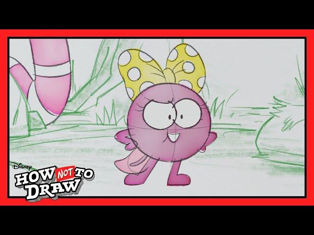 Polly Comes to Life   | Amphibia | How NOT to Draw | @disneychannel
