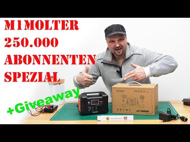 FlashFish E200 200W Portable Power  Das Giveaway ist beendet!!