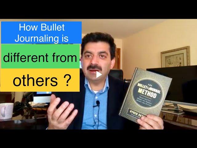 The Bullet Journal Method (Ryder Carroll) Book Review