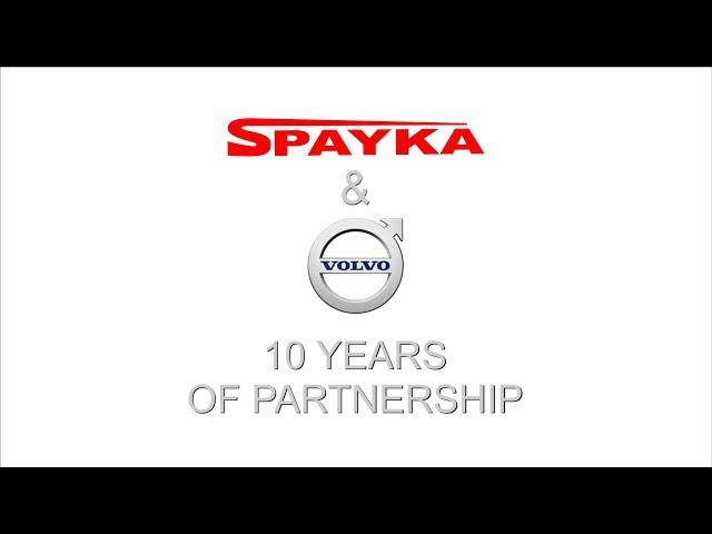 Spayka LLC & VOLVO TRUCKS CORPORATION celebrate 10 year partnership