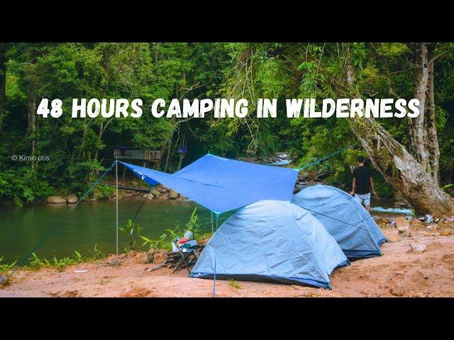 48 Hours Camping in the Deep Wilderness - Catch and Cook my Dinner!