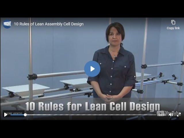 10 Rules of Lean Assembly Cell Design