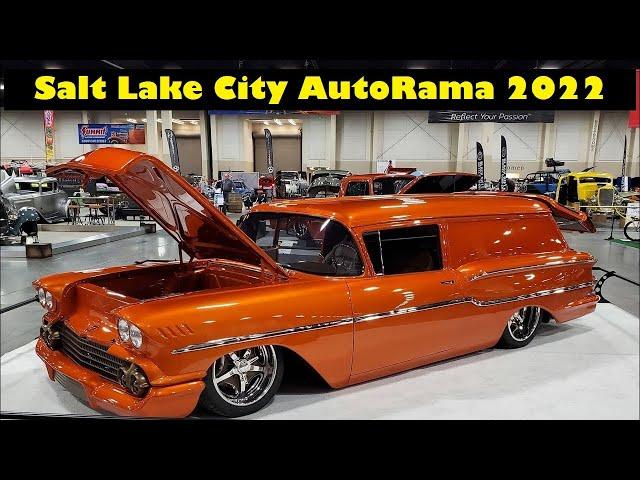 SALT LAKE CITY AUTORAMA 2022 Car Show - Over 3 hours of Hot Rods, Rat Rods, Customs & Lowriders  4K