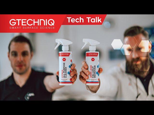 Tech Talk - W5 Citrus All Purpose Cleaner & W6 Iron & Fallout Remover