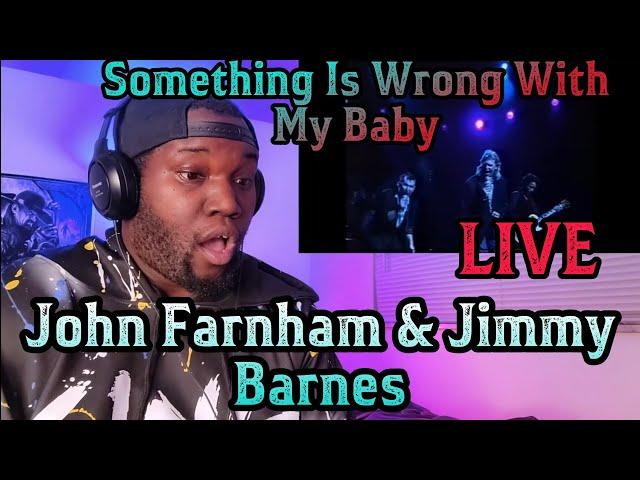 John Farnham And Jimmy Barnes | Something Is Wrong With My Baby | LIVE 1991 | Reaction